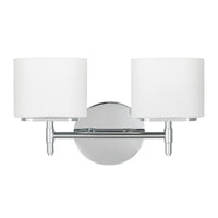 Hudson Valley - 8902-PC - Two Light Bath Bracket - Trinity - Polished Chrome