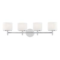 Hudson Valley - 8904-PC - Four Light Bath Bracket - Trinity - Polished Chrome