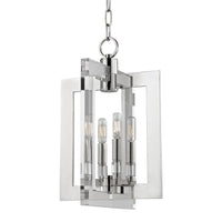 Hudson Valley - 9312-PN - Four Light Pendant - Wellington - Polished Nickel