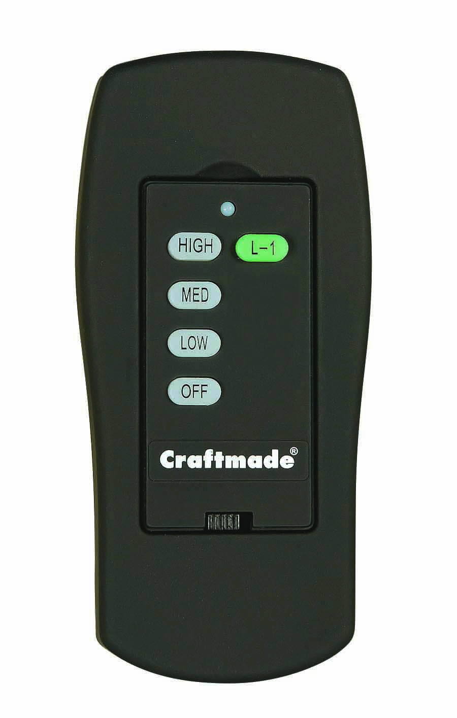 Craftmade - UCI-REMOTE - Universal Intelligent Controls Handset Only in Black and White Finish - Universal Intelligent Controls