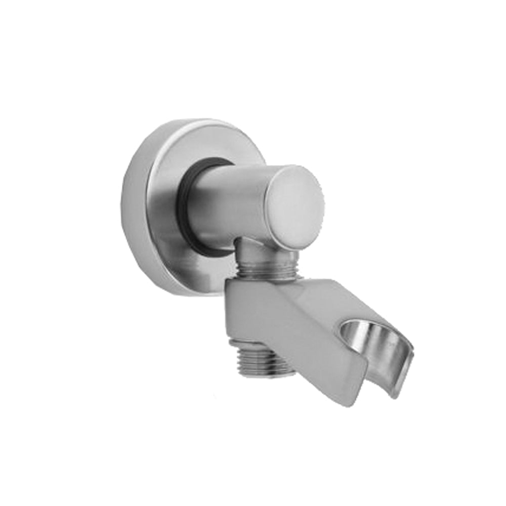 Contemporary Water Supply Elbow with Handshower Holder in Multiple Finishes