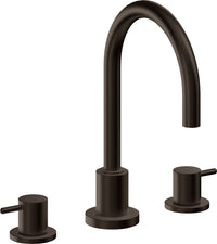 California Faucets - 6202ZB-BTB - 8" Widespread Lavatory Faucet with ZeroDrain - Bella Terra Bronze - Avalon