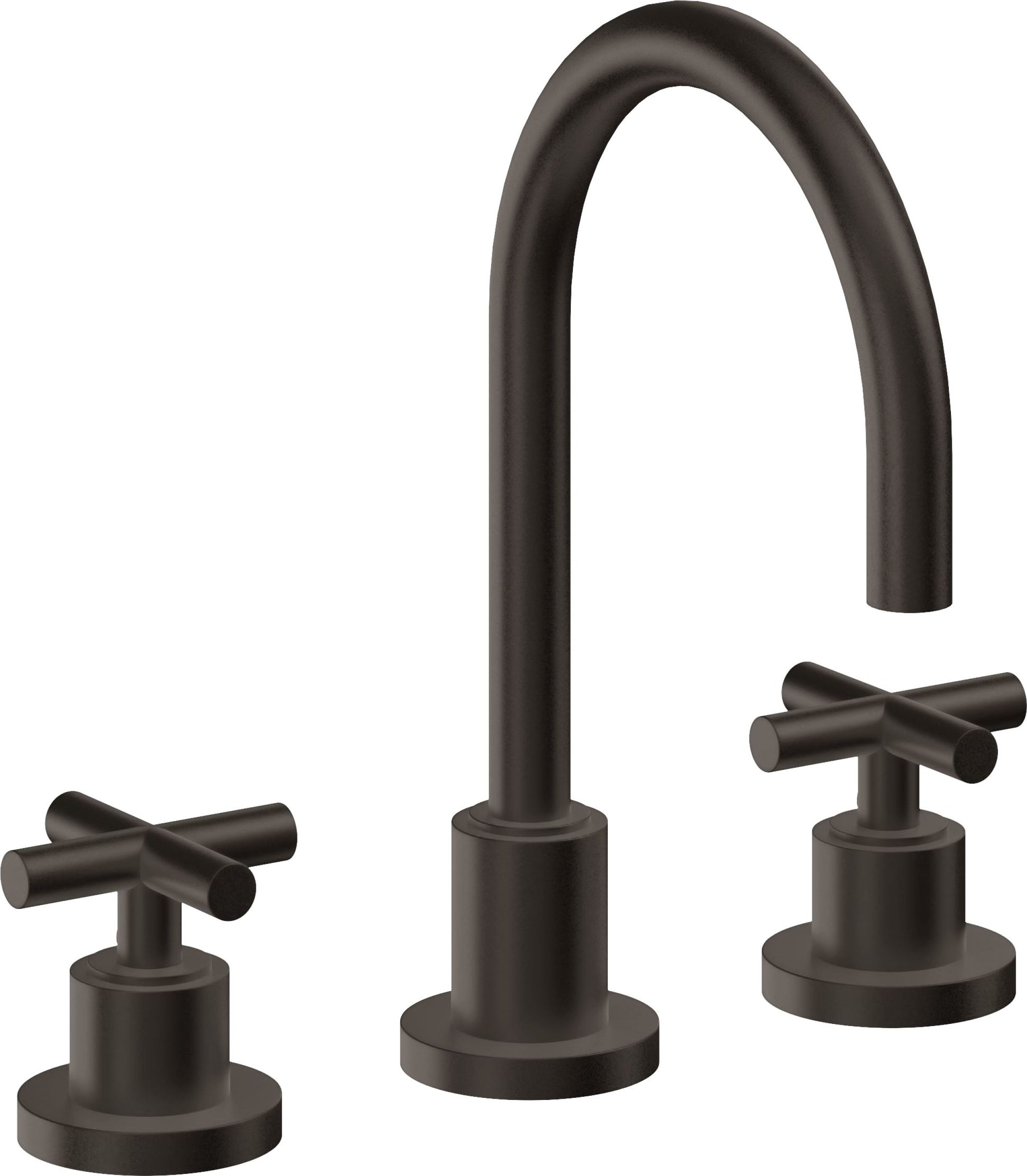 California Faucets - 6502ZB-ORB - 8" Widespread Lavatory Faucet with ZeroDrain - Oil Rubbed Bronze - Tiburon