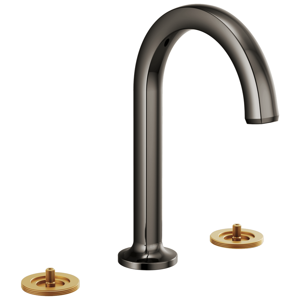 Brizo Kintsu®: Widespread Lavatory Faucet with Arc Spout - Less Handles 1.2 GPM - Maison&Co.