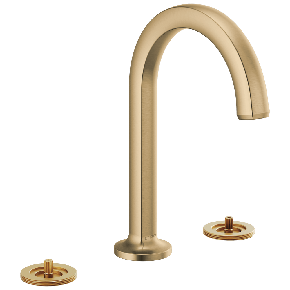 Brizo Kintsu®: Widespread Lavatory Faucet with Arc Spout - Less Handles 1.2 GPM - Maison&Co.