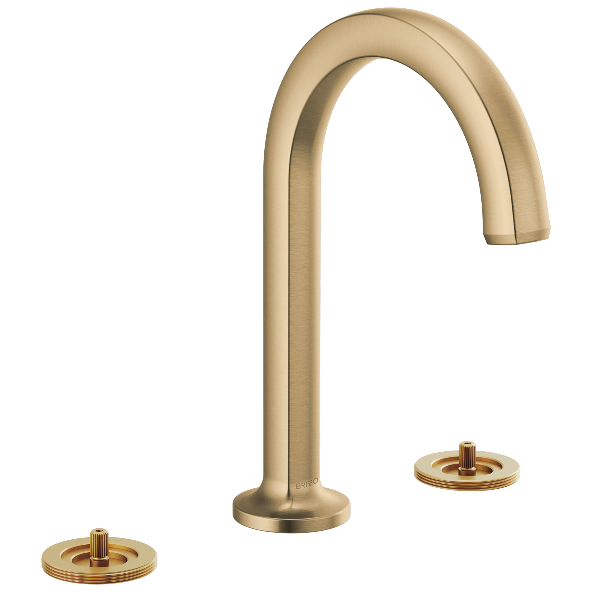 Brizo Kintsu®: Widespread Lavatory Faucet with Arc Spout - Less Handles 1.2 GPM - Maison&Co.