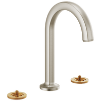 Brizo Kintsu®: Widespread Lavatory Faucet with Arc Spout - Less Handles 1.2 GPM - Maison&Co.