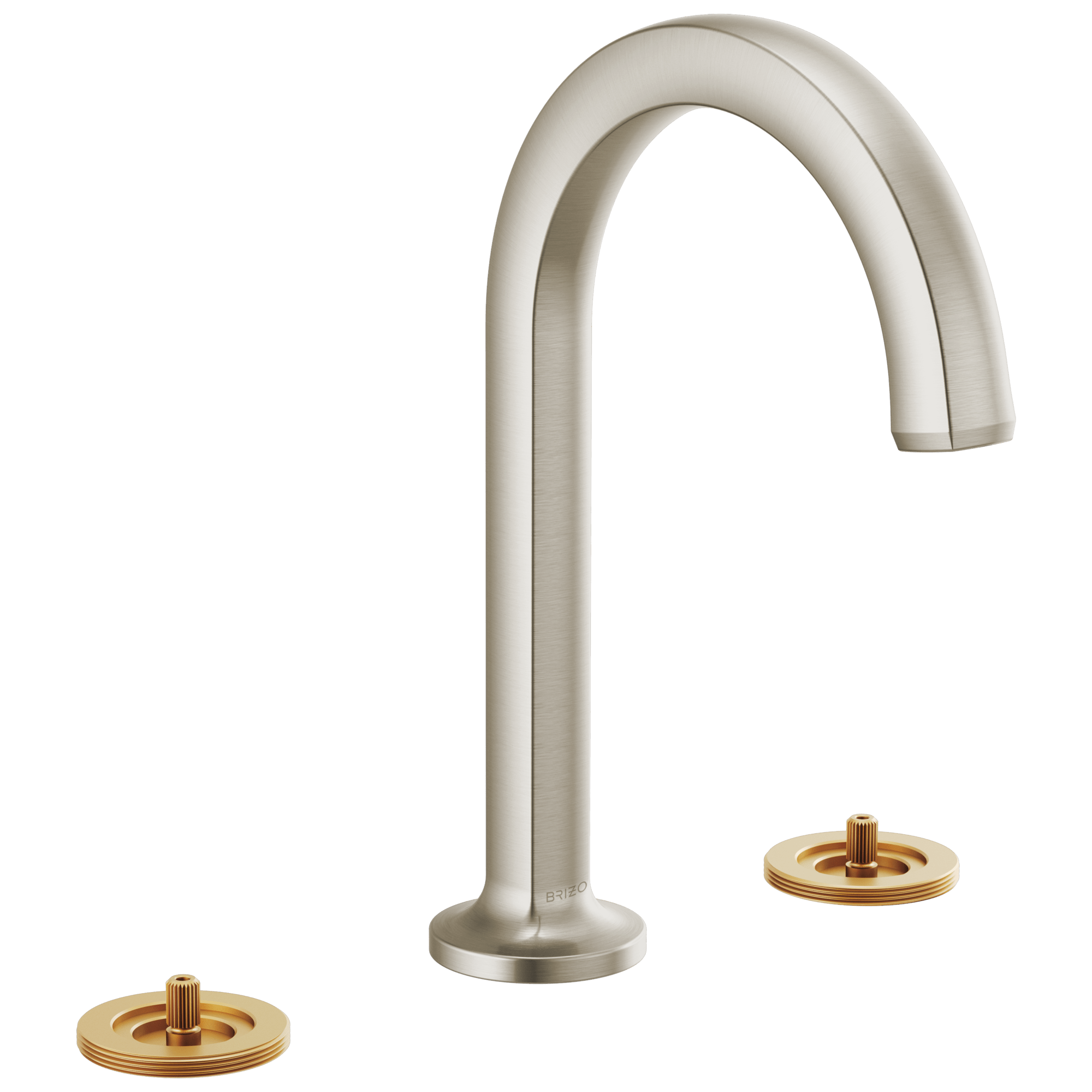 Brizo Kintsu®: Widespread Lavatory Faucet with Arc Spout - Less Handles 1.2 GPM - Maison&Co.