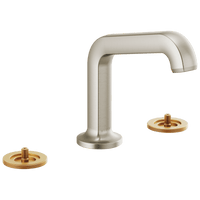 Brizo Kintsu®: Widespread Lavatory Faucet with Angled Spout - Less Handles 1.5 GPM - Maison&Co.