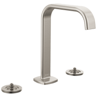 Brizo Allaria™: Widespread Lavatory Faucet with Square Spout - Less Handles - Maison&Co.