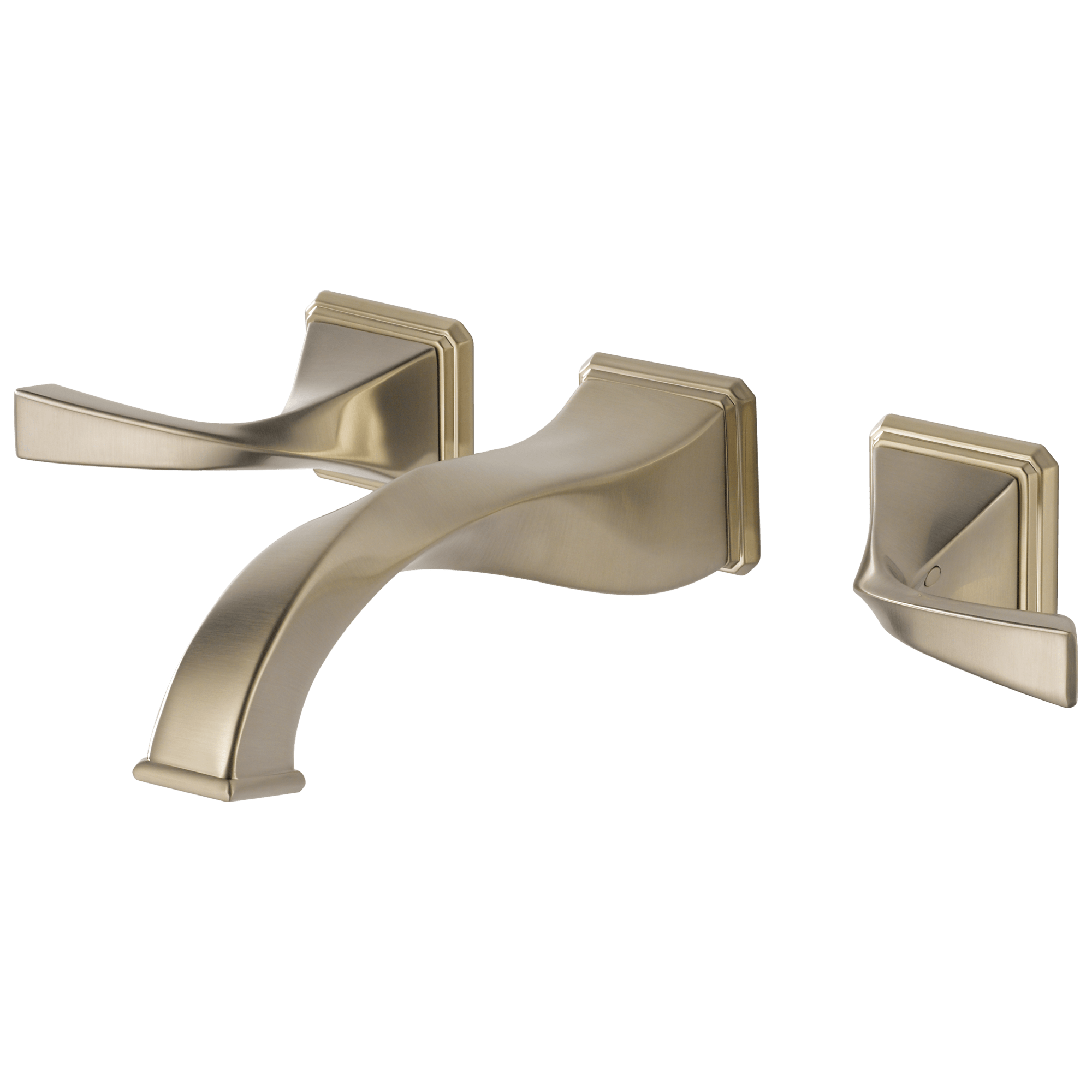 Brizo Virage®: Two-Handle Wall Mount Lavatory Faucet 1.2 GPM - Maison&Co.