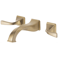 Brizo Virage®: Two-Handle Wall Mount Lavatory Faucet 1.2 GPM - Maison&Co.