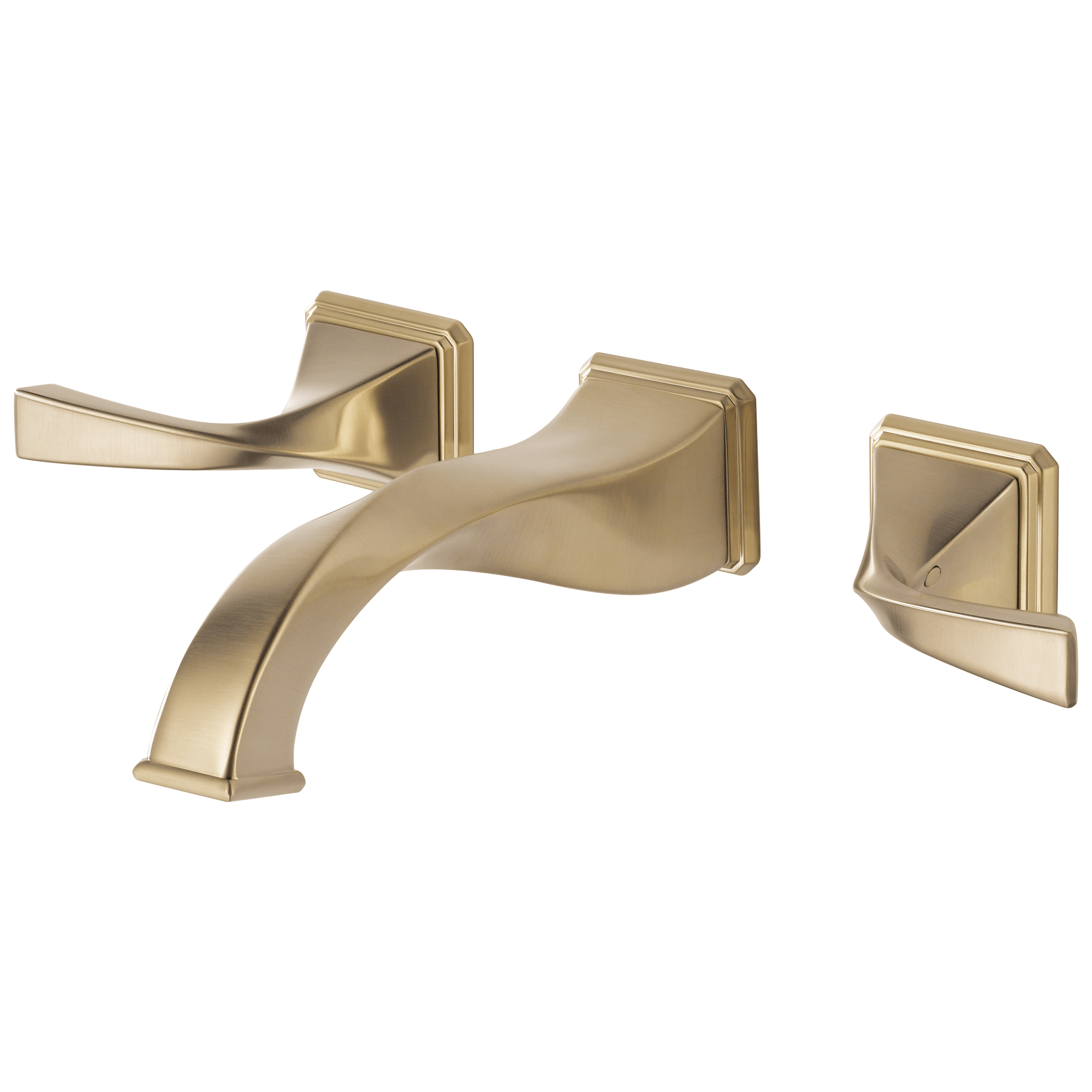 Brizo Virage®: Two-Handle Wall Mount Lavatory Faucet 1.2 GPM - Maison&Co.