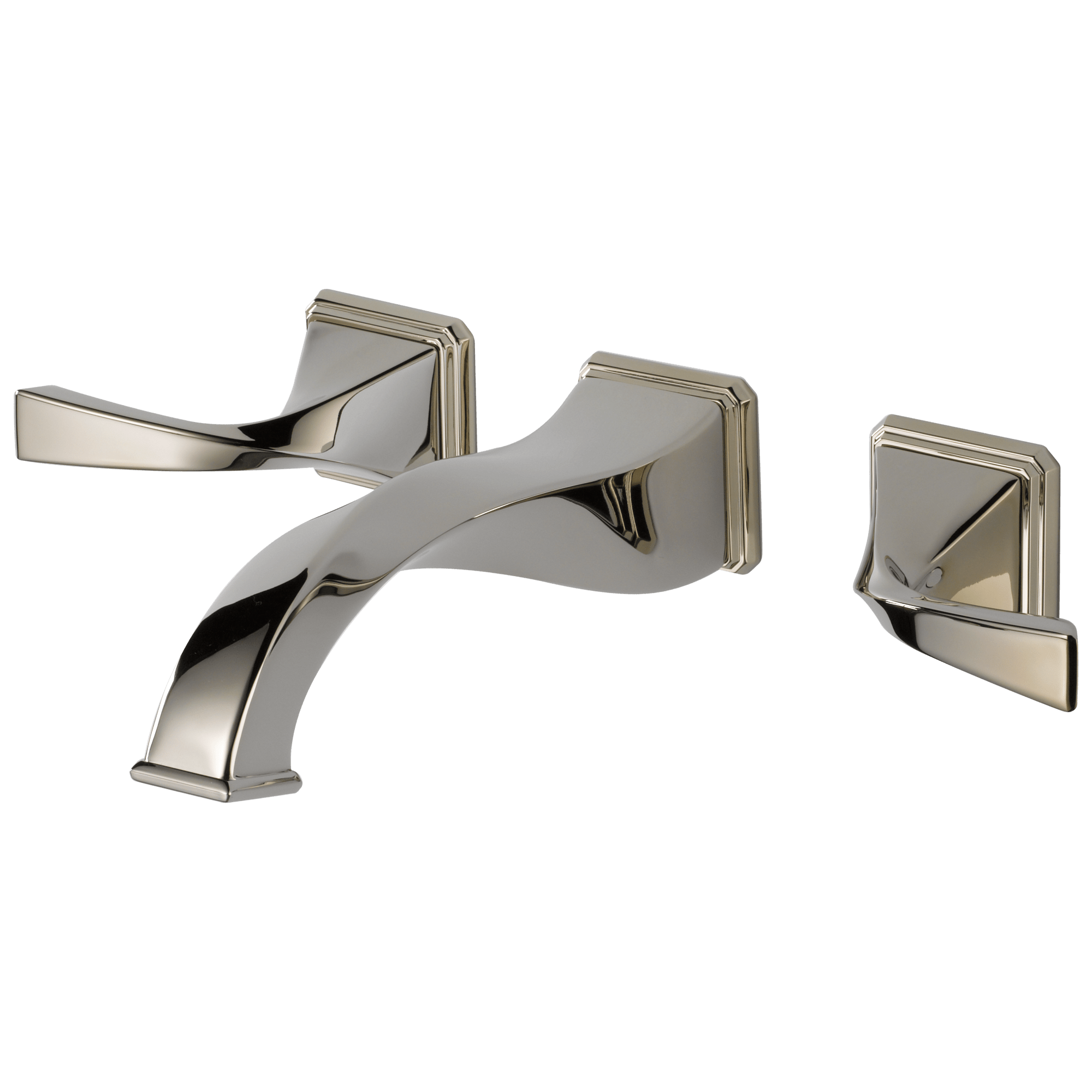 Brizo Virage®: Two-Handle Wall Mount Lavatory Faucet 1.2 GPM - Maison&Co.