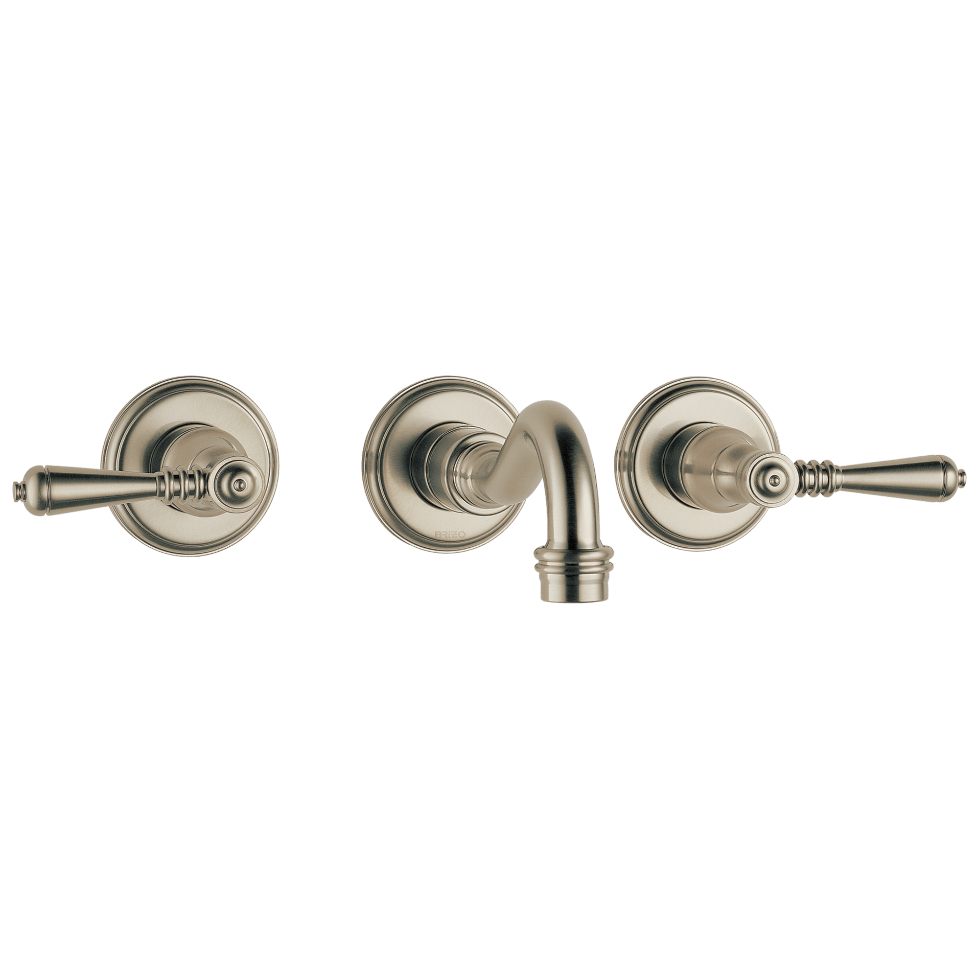 Brizo Tresa®: Two-Handle Wall Mount Lavatory Faucet with Lever Handles 1.2 GPM - Maison&Co.