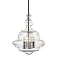 Hudson Valley - 4016-PN - Four Light Pendant - Washington - Polished Nickel