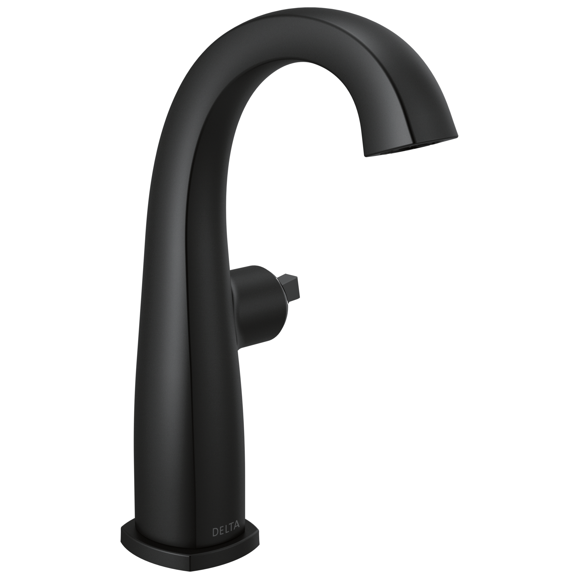 Delta Stryke®: Single Handle Mid-Height Bathroom Faucet - Less Handle