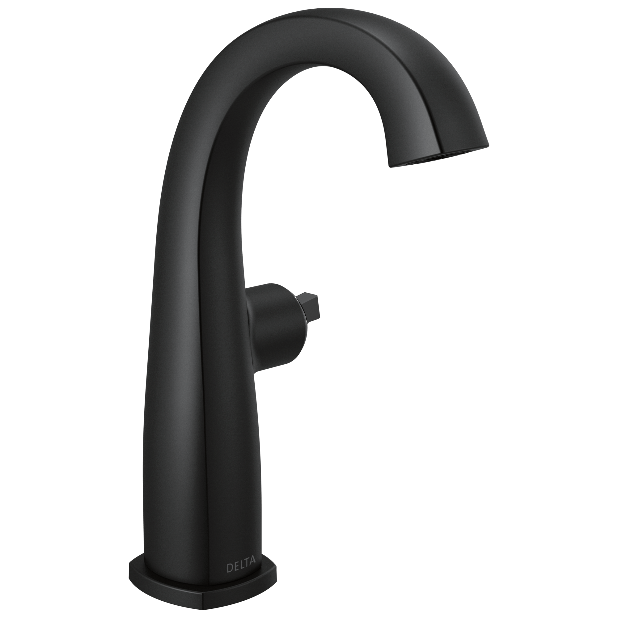 Delta Stryke®: Single Handle Mid-Height Bathroom Faucet - Less Handle