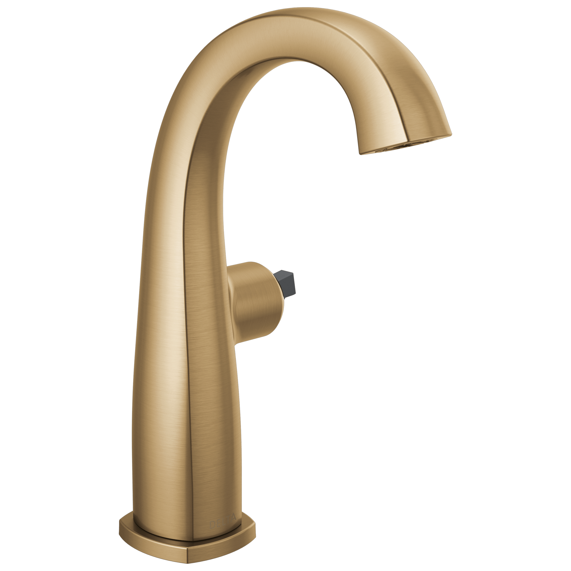 Delta Stryke®: Single Handle Mid-Height Bathroom Faucet - Less Handle