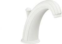 California Faucets - 6802ZBF-MWHT - 8" Widespread Lavatory Faucet with Completely Finished ZeroDrain - Matte White - San Clemente