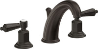 California Faucets - 6802ZBF-ORB - 8" Widespread Lavatory Faucet with Completely Finished ZeroDrain - Oil Rubbed Bronze - San Clemente