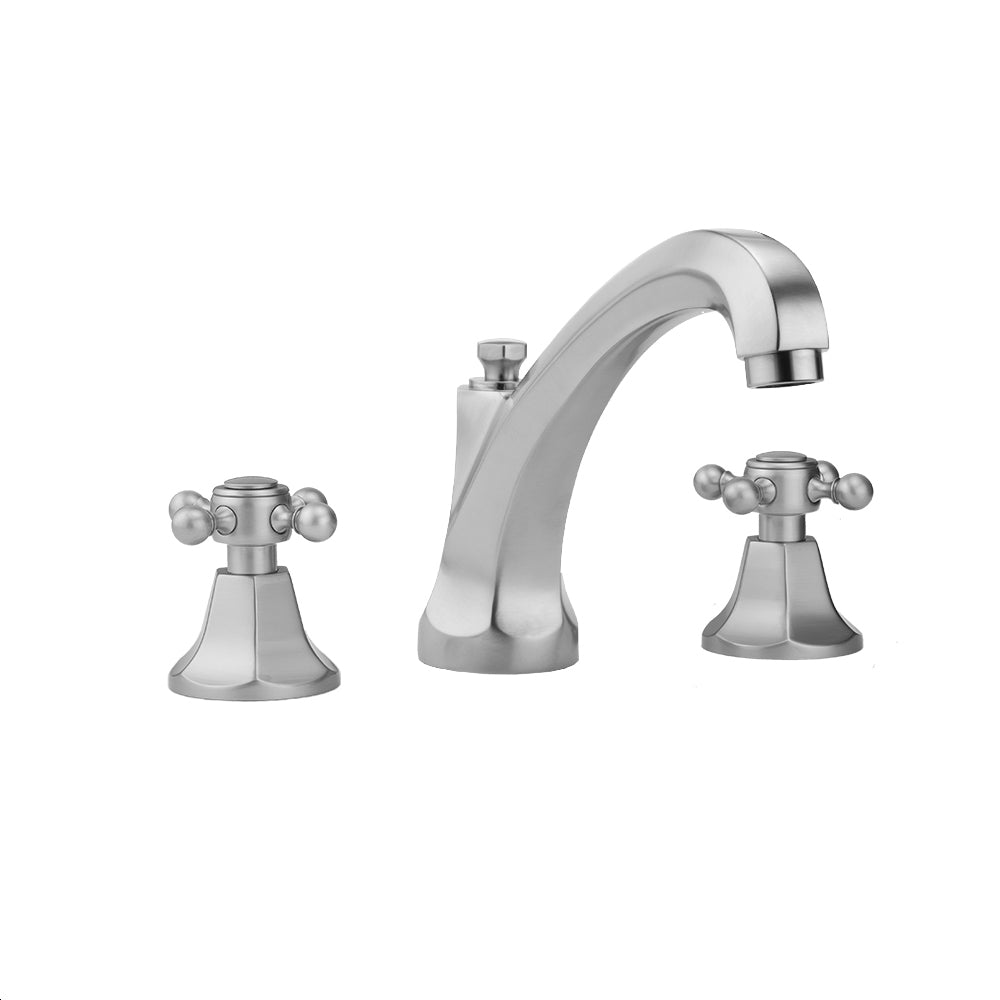 Astor High Profile Faucet with Ball Cross Handles- 1.2 GPM in Multiple Finishes