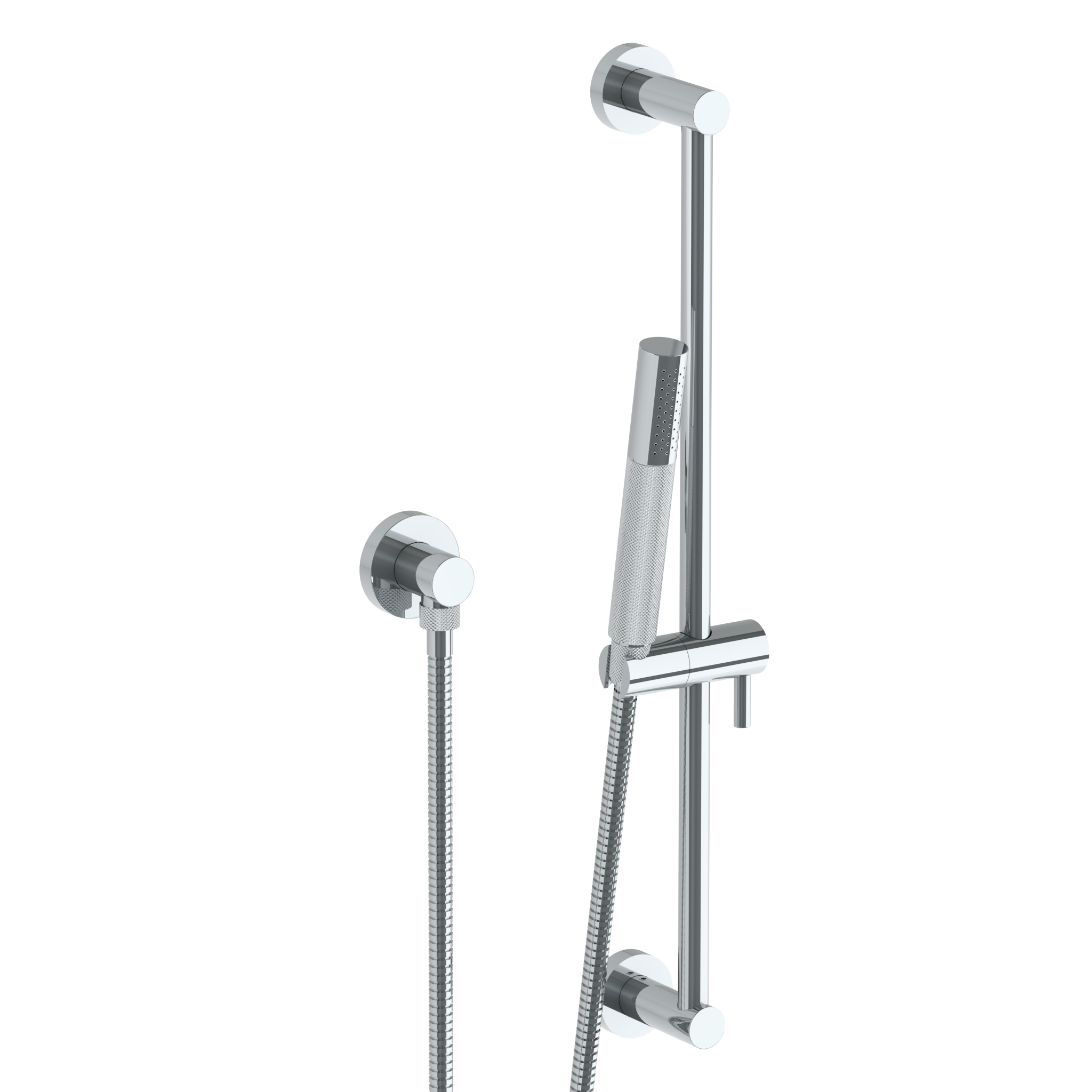 Positioning Bar Shower Kit With Slim Hand Shower And 69" Hose