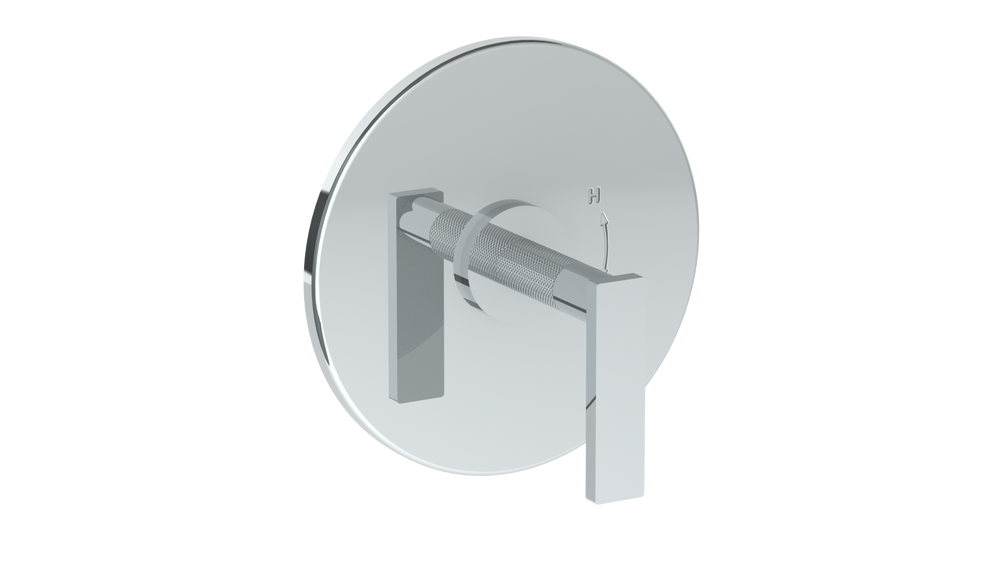 Wall Mounted Pressure Balance Shower Trim, 7" Dia.