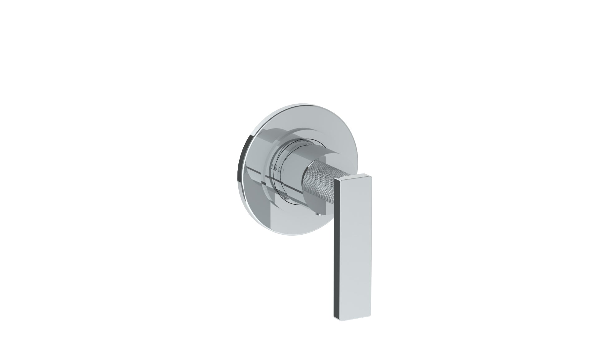 Wall Mounted Thermostatic Shower Trim, 3 1/2" Dia.