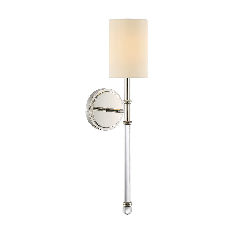 Savoy House - 9-101-1-109 - One Light Wall Sconce - Fremont - Polished Nickel