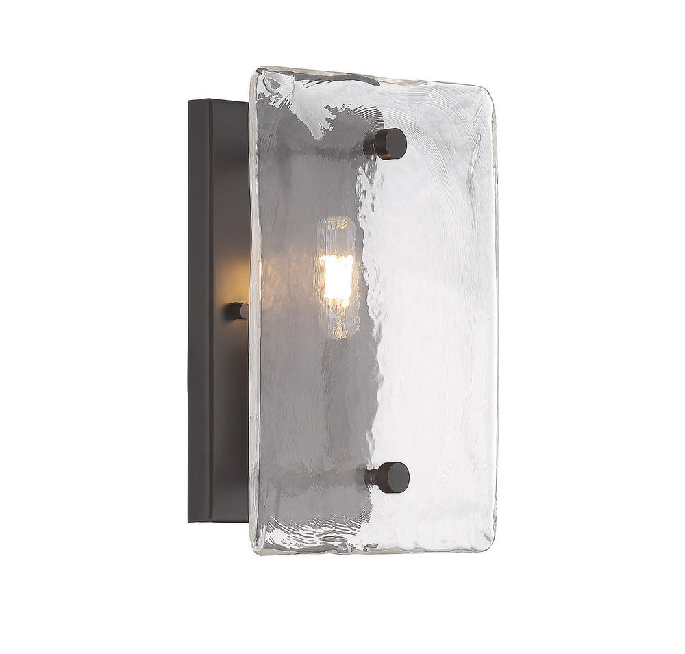 Savoy House - 9-3045-1-13 - One Light Wall Sconce - Glenwood - English Bronze