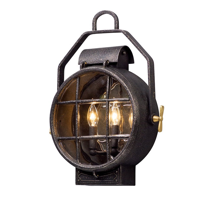 Troy Lighting - B5032-APW - Two Light Wall Lantern - Point Lookout - Aged Pewter