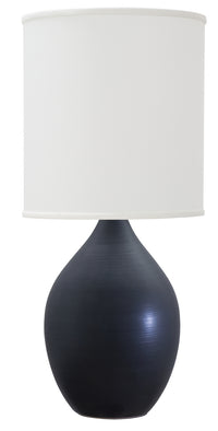 House of Troy - GS401-BM - One Light Table Lamp - Scatchard - Black Matte