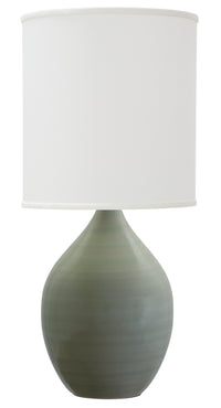 House of Troy - GS401-CG - One Light Table Lamp - Scatchard - Celadon