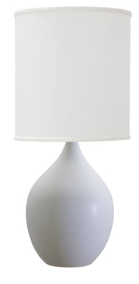 House of Troy - GS401-WM - One Light Table Lamp - Scatchard - White Matte