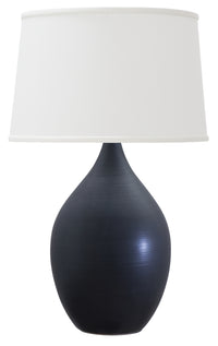 House of Troy - GS402-BM - One Light Table Lamp - Scatchard - Black Matte