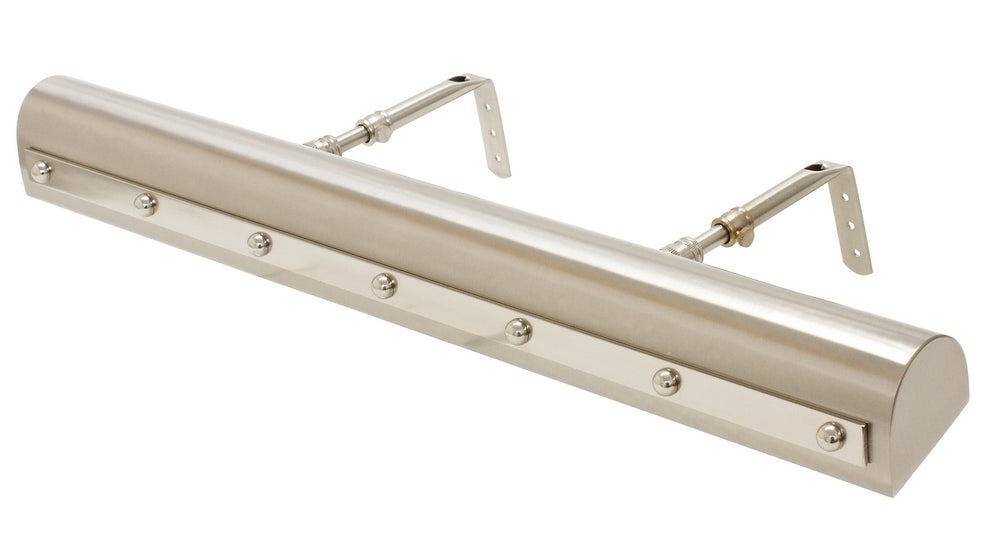 House of Troy - TR24-SN/PN - Three Light Picture Light - Traditional Picture Lights - Satin Nickel With Polished Nickel Accents