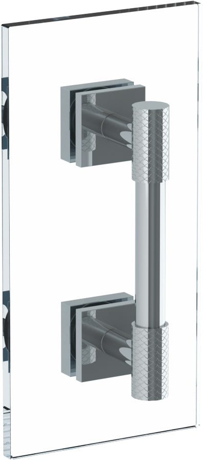 24” Shower Door Pull/ Glass Mount Towel Bar