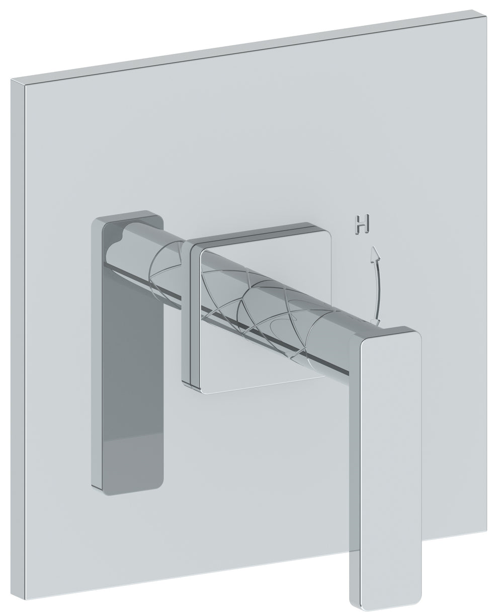 Wall Mounted Pressure Balance Shower Trim, 7"