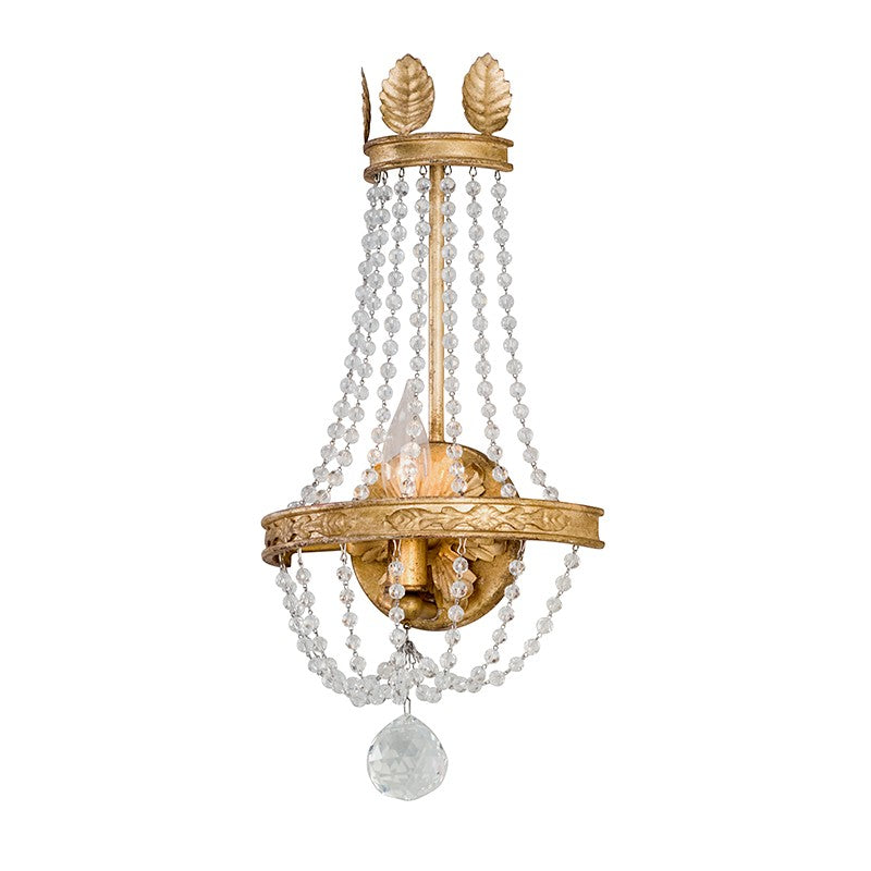 Troy Lighting - B5361-VGL - One Light Wall Sconce - Viola - Vintage Gold Leaf