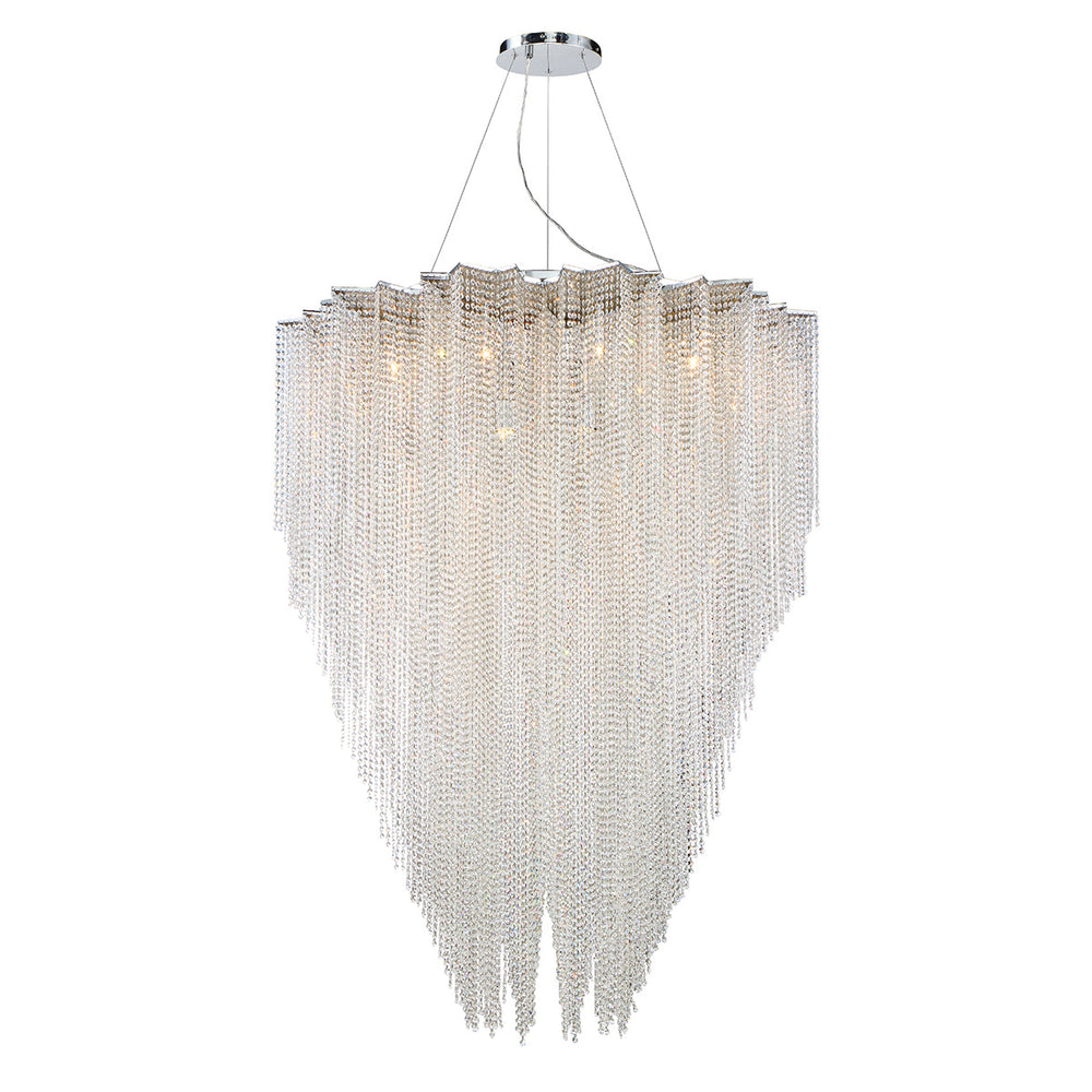 Eurofase - 29052-011 - 12 Light Chandelier - Cohen - Chrome