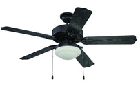 Craftmade - END52PC1 - Enduro Plastic with Light Kit 52"Ceiling Fan in Mulltiple Finishes - Enduro Plastic with Light Kit