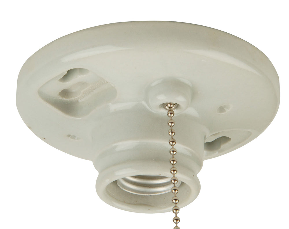 Craftmade - K858-SO - Keyless Fixtures and Access. Keyless Lamp Holder in White Finish - Keyless Fixtures and Access.