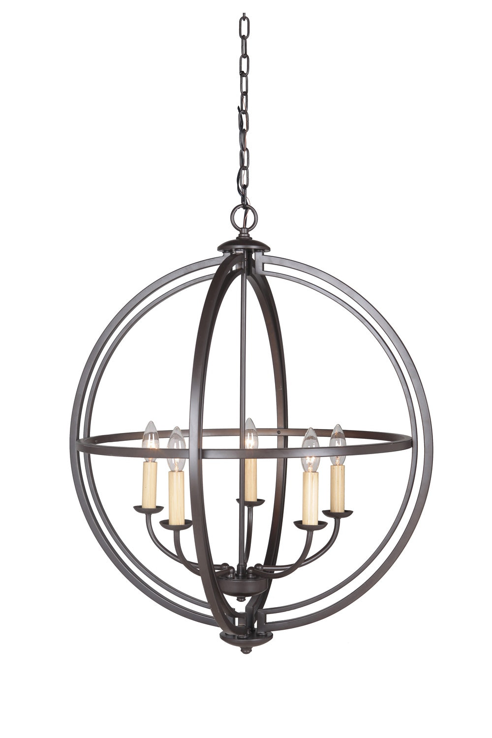 Craftmade - 40135 - Berkeley Five Light Foyer Pendant in Mulltiple Finishes - Berkeley