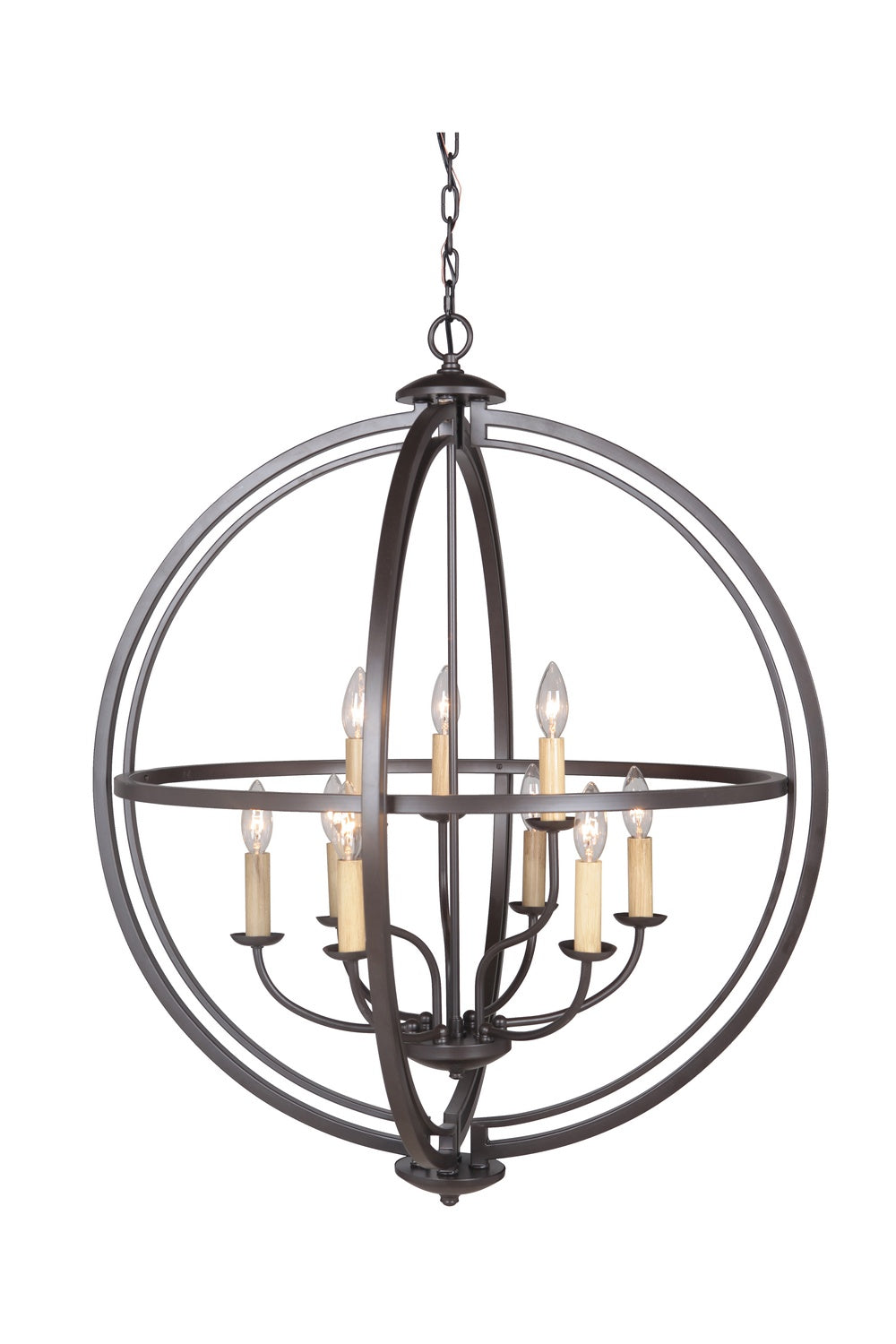 Craftmade - 40139 - Berkeley Nine Light Foyer Pendant in Mulltiple Finishes - Berkeley