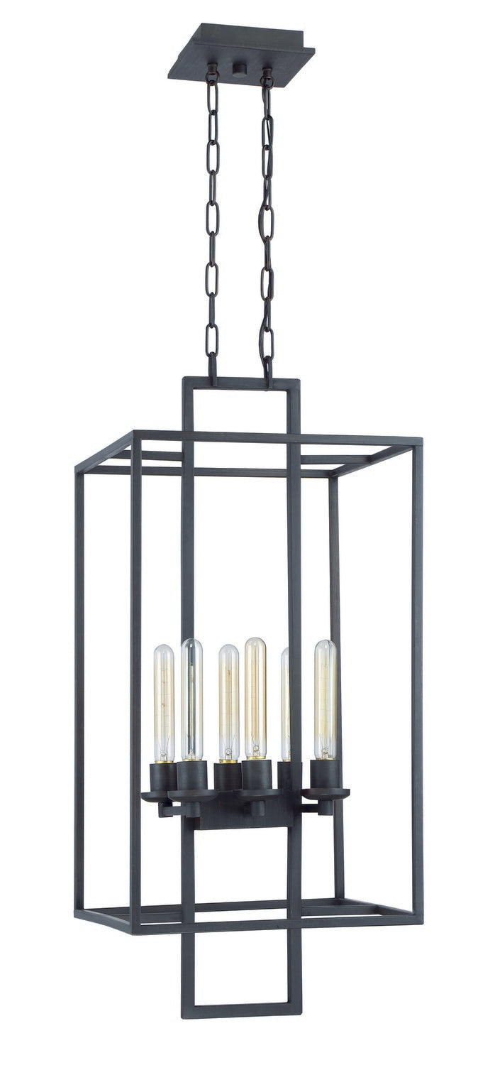 Craftmade - 41536 - Cubic Six Light Foyer Pendant in Mulltiple Finishes - Cubic