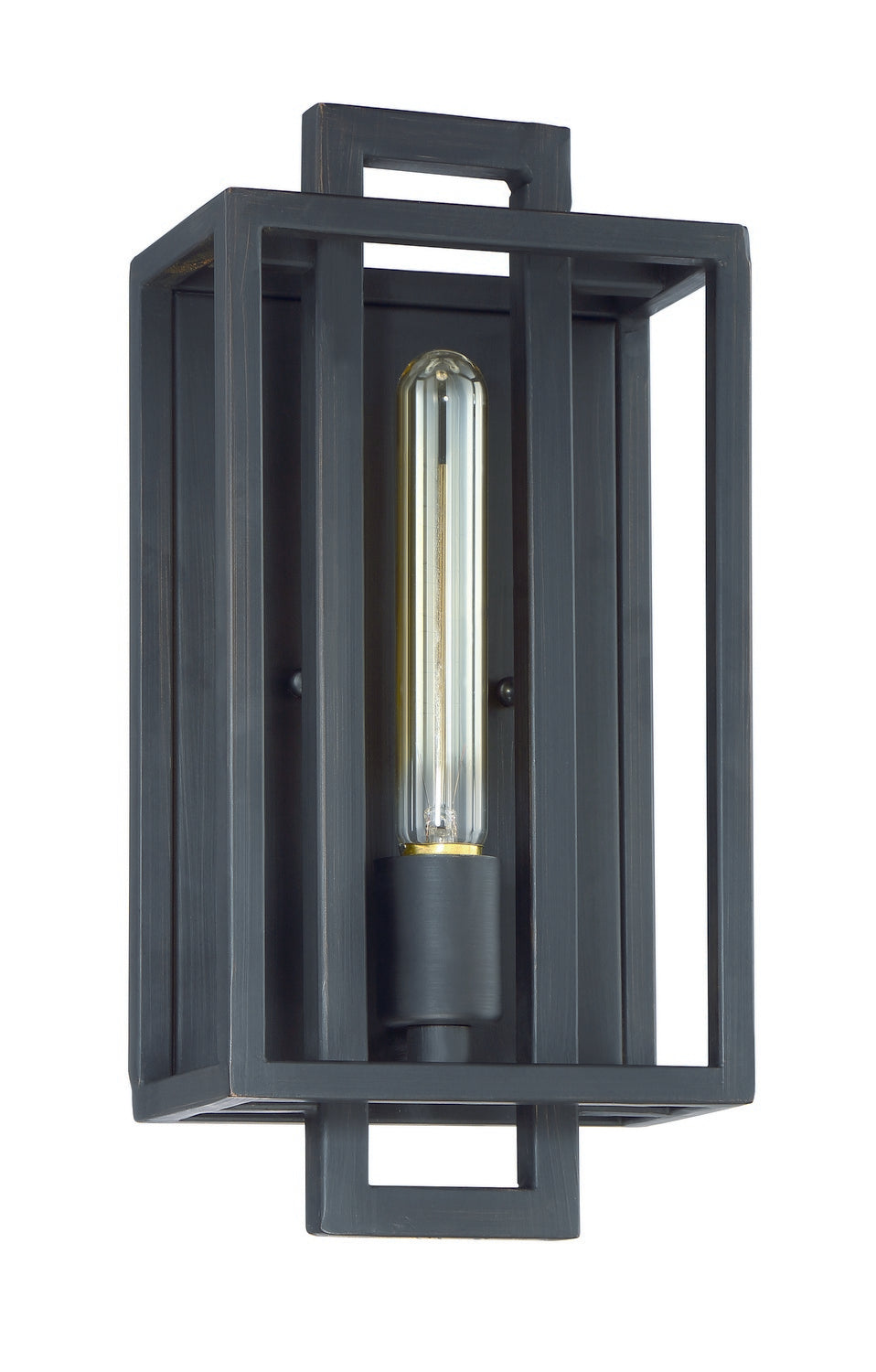 Craftmade - 41561-ABZ - Cubic One Light Wall Sconce in Aged Bronze Brushed Finish - Cubic