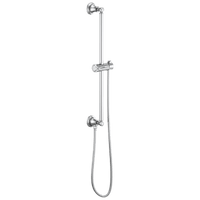 Brizo Brizo Universal Showering: Classic Round Slide Bar With Hose - Maison&Co.