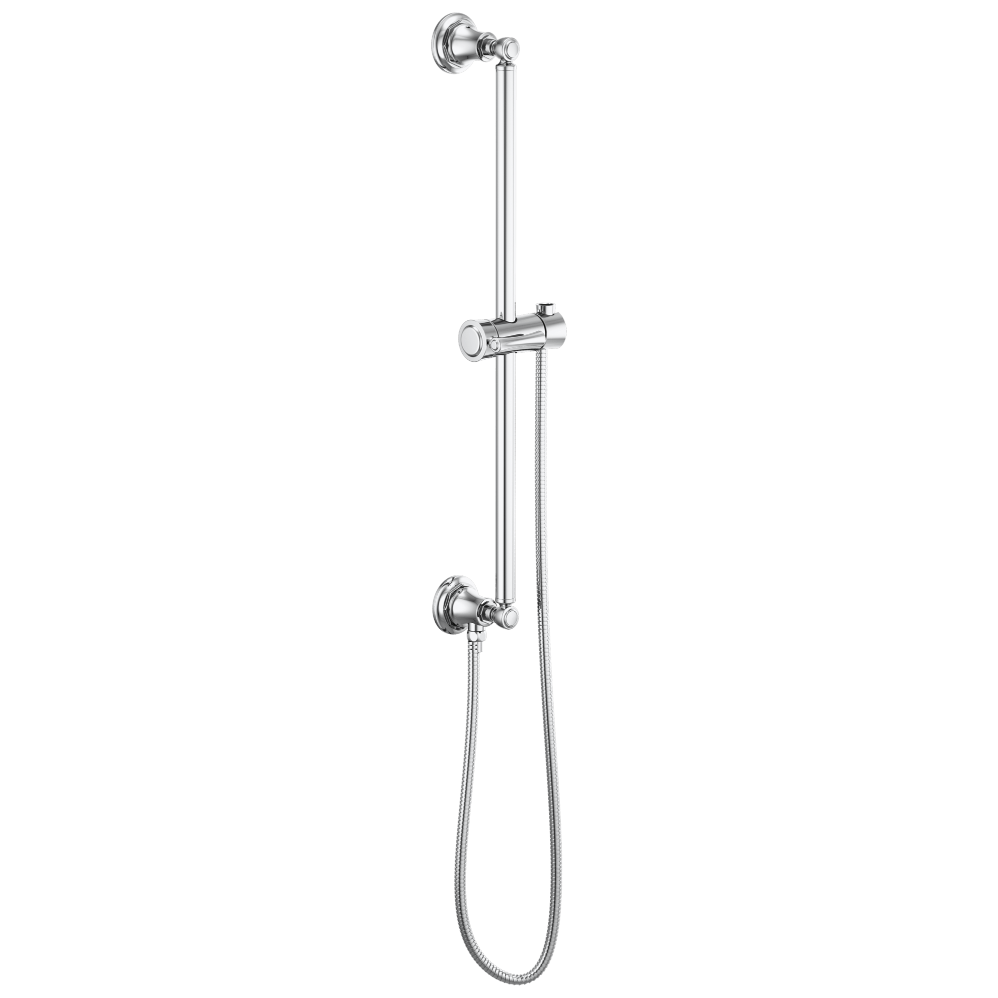 Brizo Brizo Universal Showering: Classic Round Slide Bar With Hose - Maison&Co.