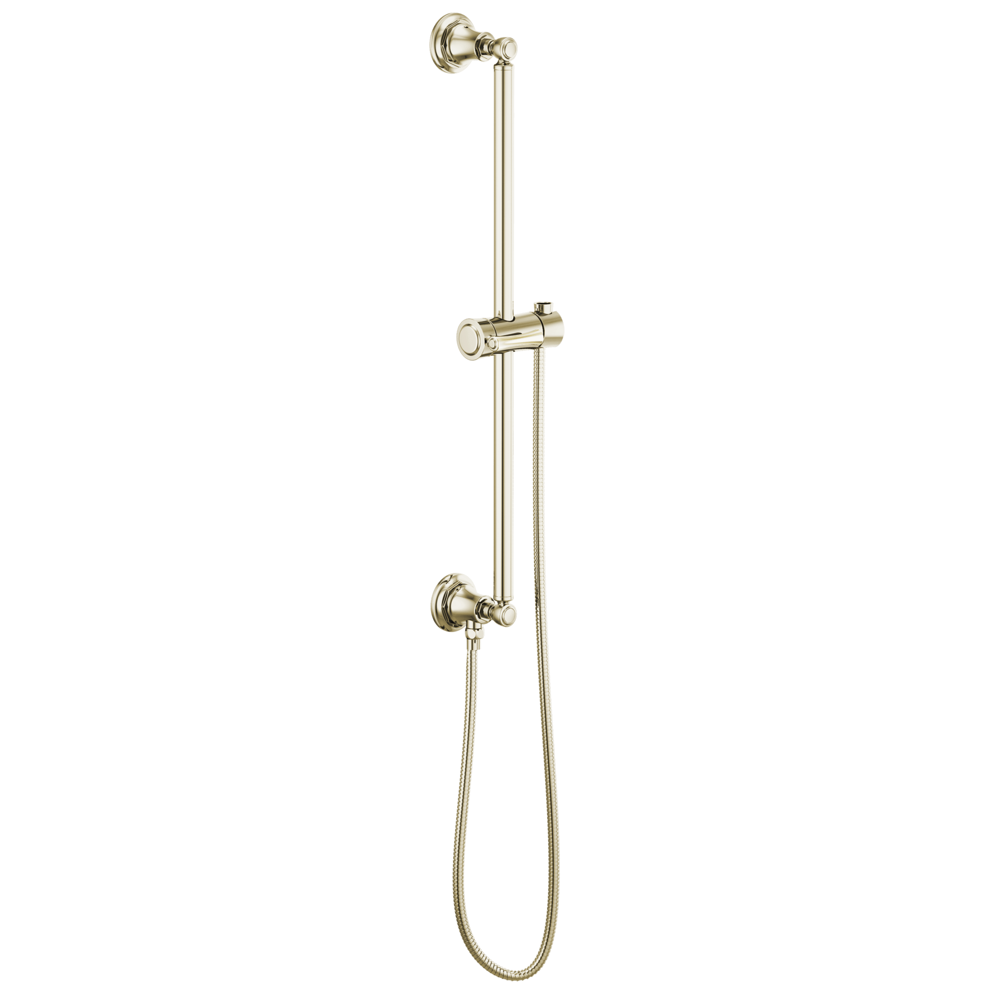 Brizo Brizo Universal Showering: Classic Round Slide Bar With Hose - Maison&Co.